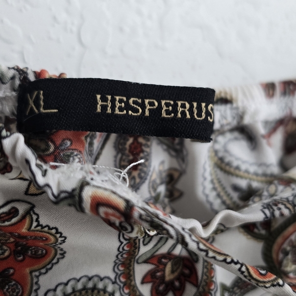 Floral Paisley Off-Shoulder Dress - Picture 2 of 3